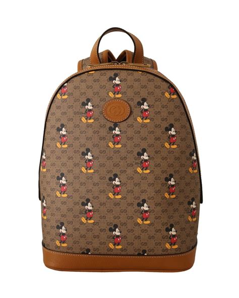 mochila gucci disney|Gucci x Disney Backpack Mini GG Supreme Mickey Mouse Small .